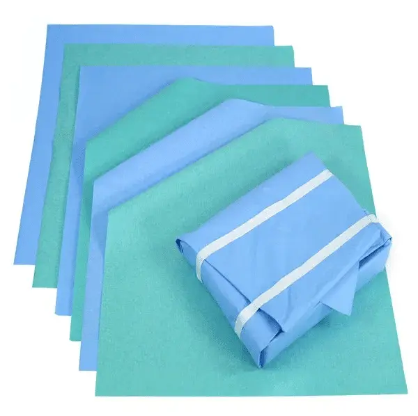 Paper sterilization wraps