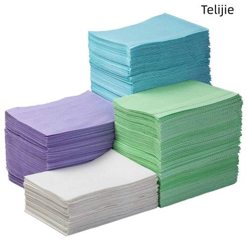 China Medical Professional Towels/Bibs 2-Ply Tissue, Poly-Backed Manufacturer
