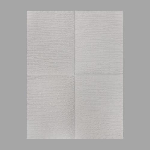 China Blue/White Paper Hand Towel 30*40 cm 11.8*15.7 inch  Reinforced Wiper Disposable Scrim Blotting Towel Absorbent Medical Consumables Manufacturer