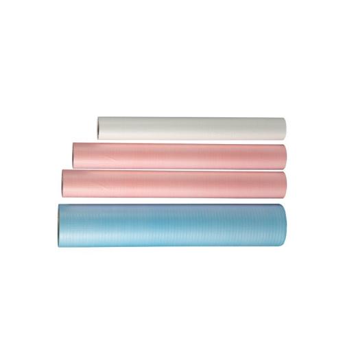 China Disposable Hospital Examination Table Tissue Bed Cover Roll Smooth Paper Medical Bed Sheet Rolls Couch Exam Table Paper Rolls Manufacturer