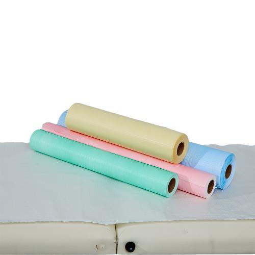 China Hospital Hand Hygiene Disposable Bed Sheet Roll, CE Certified PP+PE Non-Woven Cuttable Wipe for Medical Staff Hand Cleaning Manufacturer