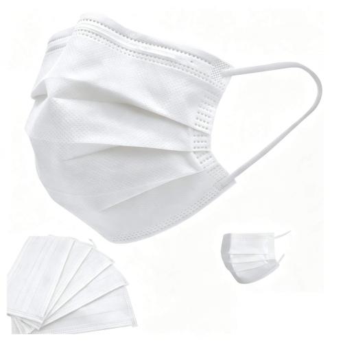 China Disposable Face Masks 3 Ply Nonwoven Protective Mask for Daily Use Travel Work Factory Wholesale OEM Manufacturer