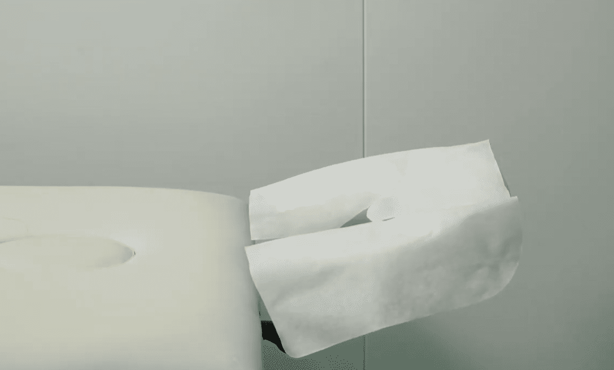 China ISO Factory Disposable Face Cradle Cover Nonwoven Face Cover Disposable Massage