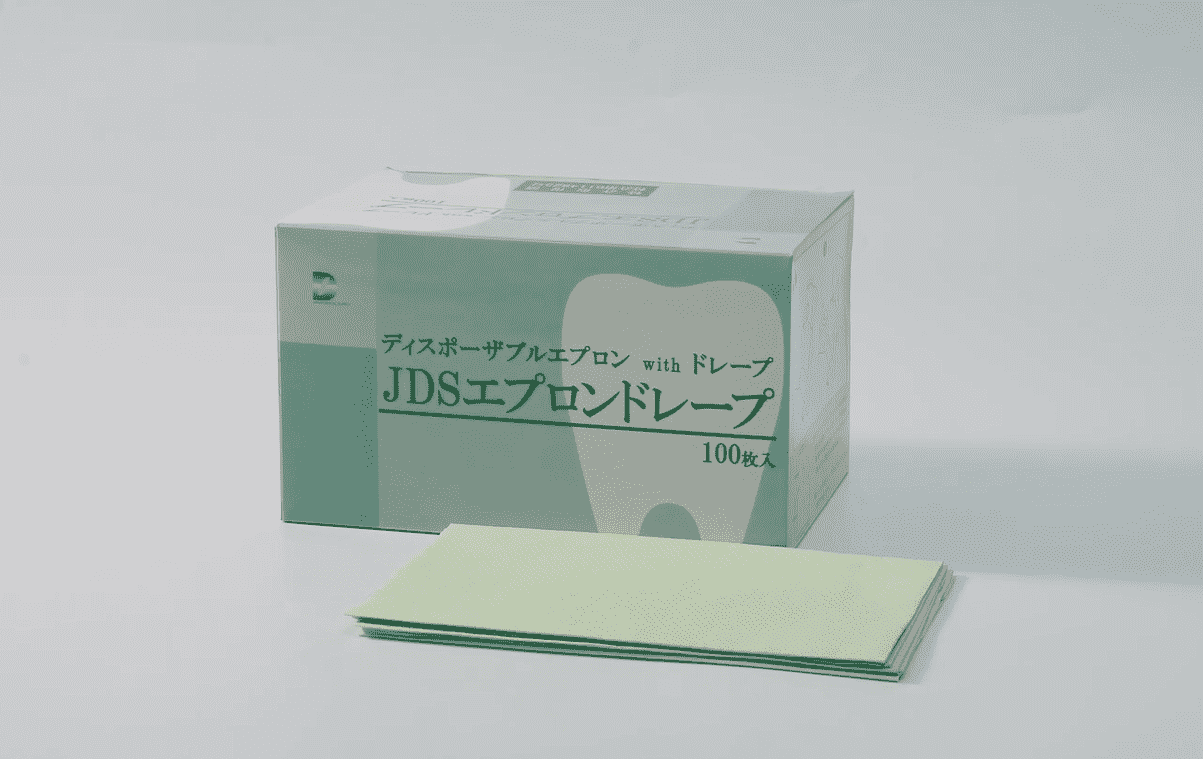 Versatile Disposable Bibs Disposable Adult Apron/Bib Pad Halter/Tie-Style for Medical/Home/Kitchen