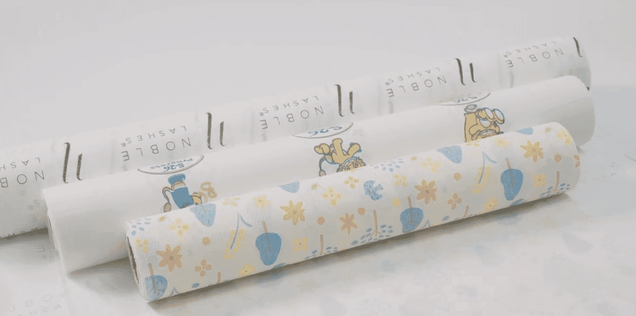 Disposable Bed Sheet Roll Medical Examination Bed Paper Roll Paper Printable Pattern