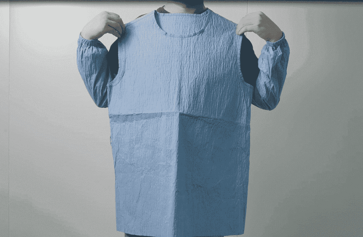 Disposable Isolation Gowns for Dental, Medical Use, Fluid-Resistant and Latex-Free Gowns